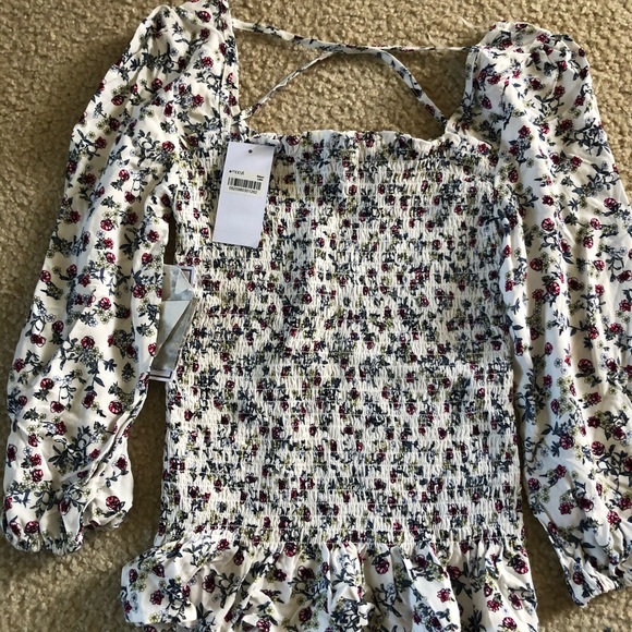 Macy’s shirt and peplum top - Picture 3 of 3